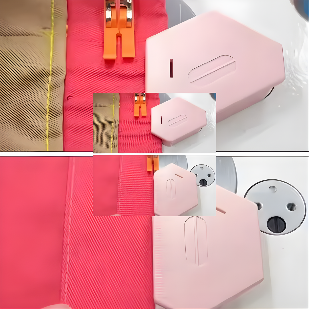 Magnetische Nahtführung für Nähmaschine - Präzise Nahthilfe