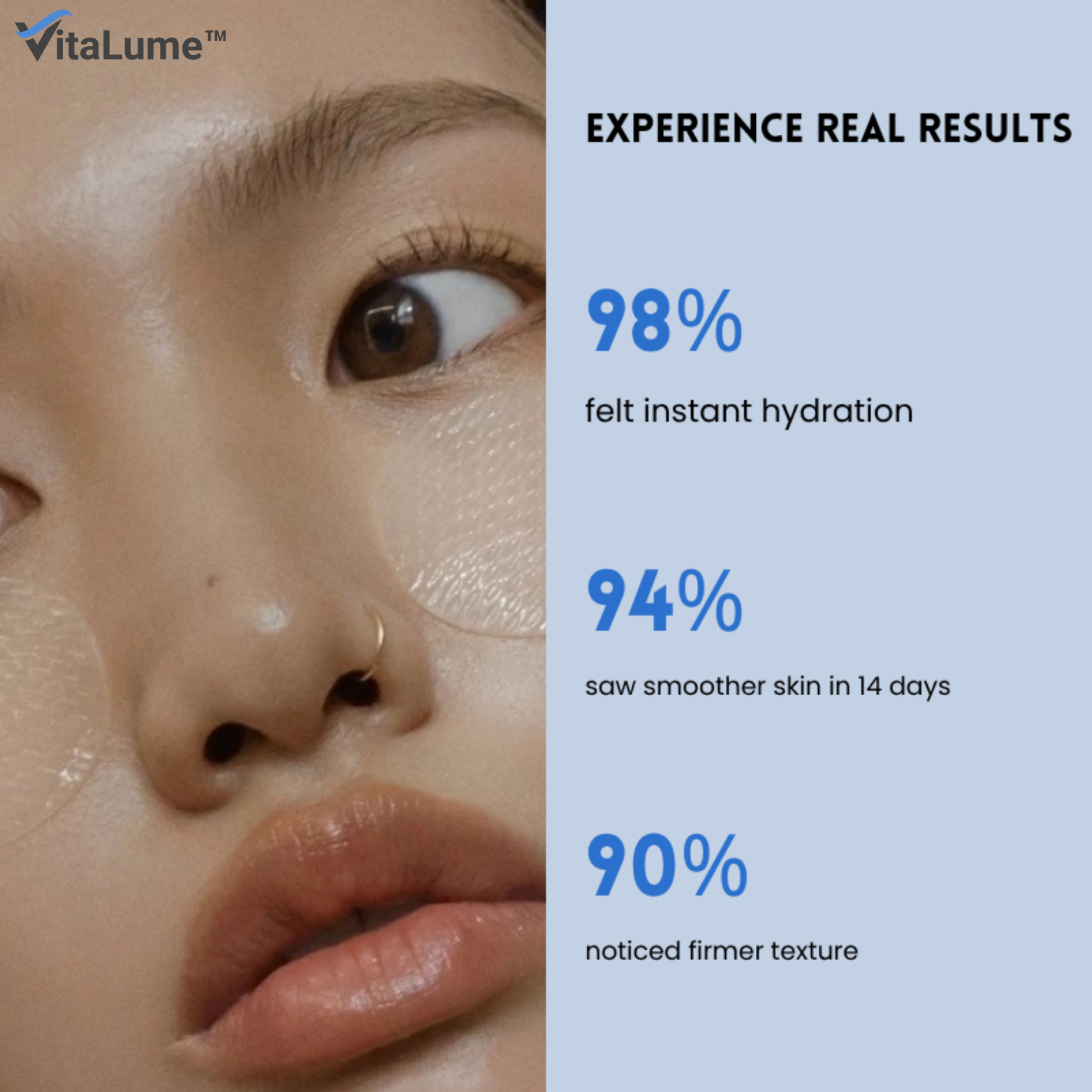 Falten-Patches mit Hyaluronsäure und Mikrokristallen für Anti-Aging