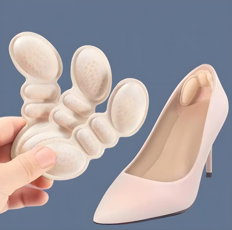 Memory Foam Fersenpolster - Selbstklebende Blasenschutz Pads