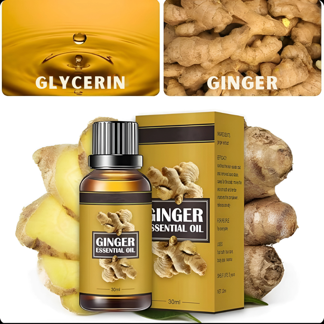 Natürliche Detox Nahrungsergänzung mit Ingwer & Grüntee für Wohlbefinden
