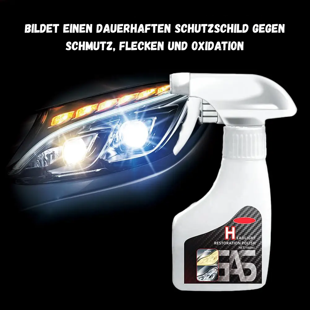 Scheinwerfer Aufbereitung Set – Vergilbung entfernen & UV-Schutz