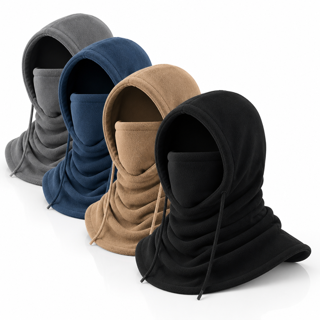 Wintermütze mit Nackenschutz – winddicht für Kopf und Nacken