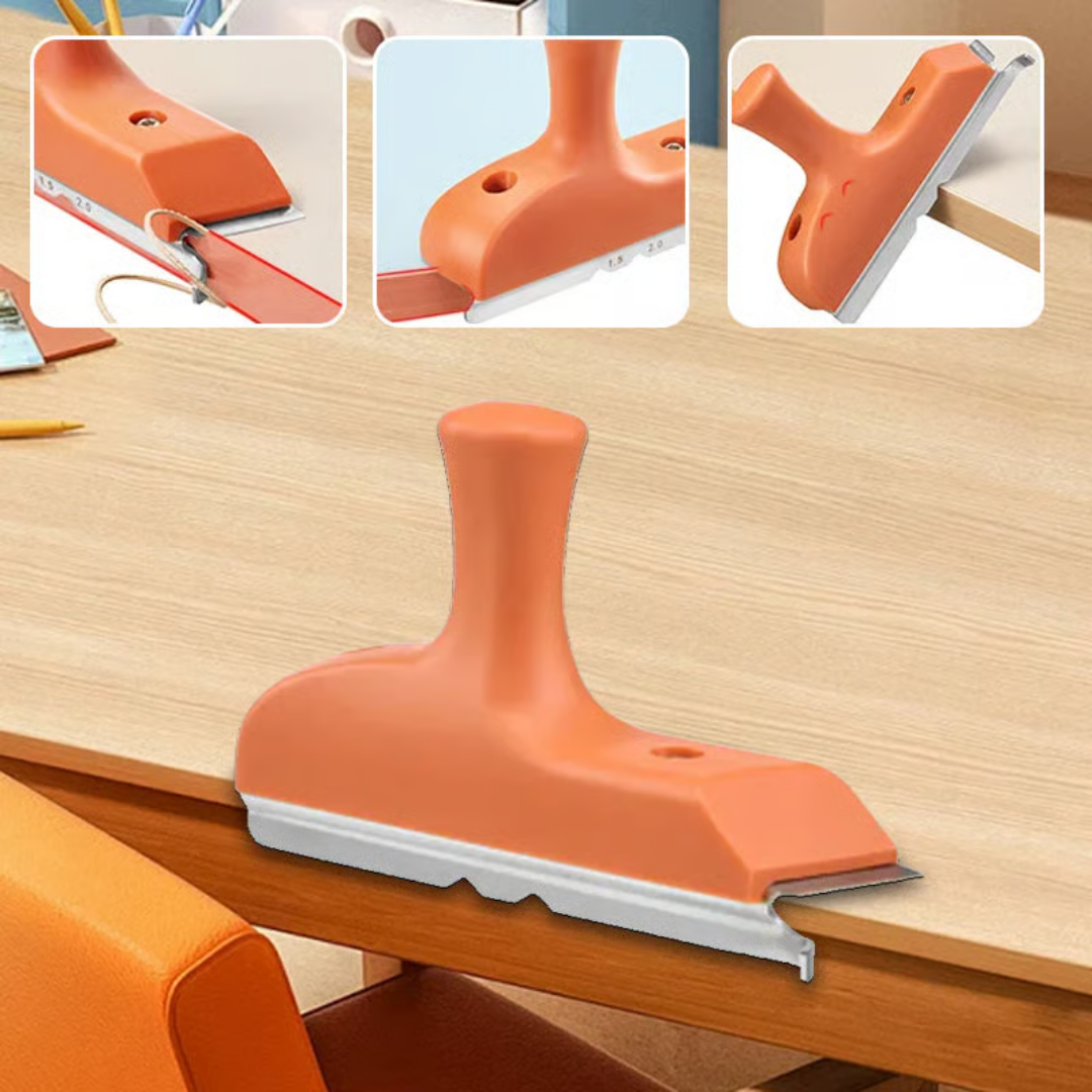 3-in-1 Kantentrimmer für Holz, Laminat & Furnier – Präzise Kanten