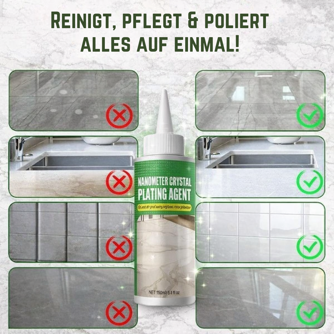 Steinpolitur Nanokristall für Marmor Granit Naturstein Glanz Schutz