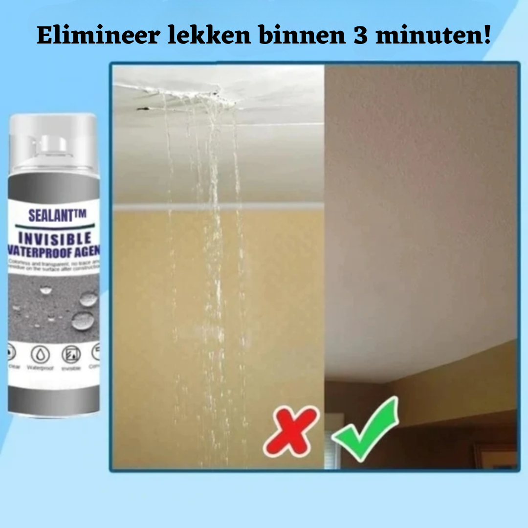 Leck Reparatur Spray - Abdichtspray für Risse, Fugen & Löcher