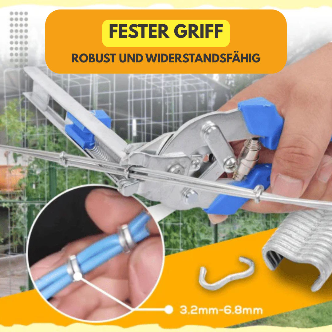 Nagelringzange für Käfigmontage - Ergonomisches Werkzeug aus 65Mn-Stahl