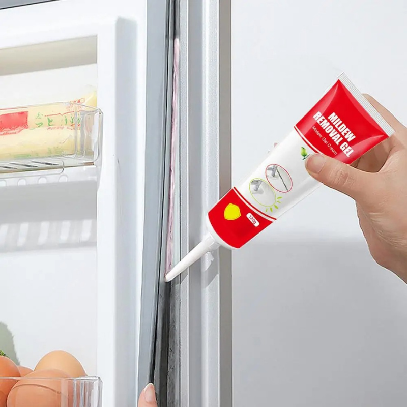 Schimmelentferner Gel für Fugen und Badezimmer - 120g Haftgel