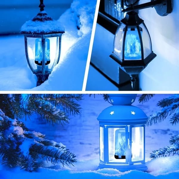 LED Flammen Glühbirne E26 - Flammeneffekt Leuchtmittel für Atmosphäre