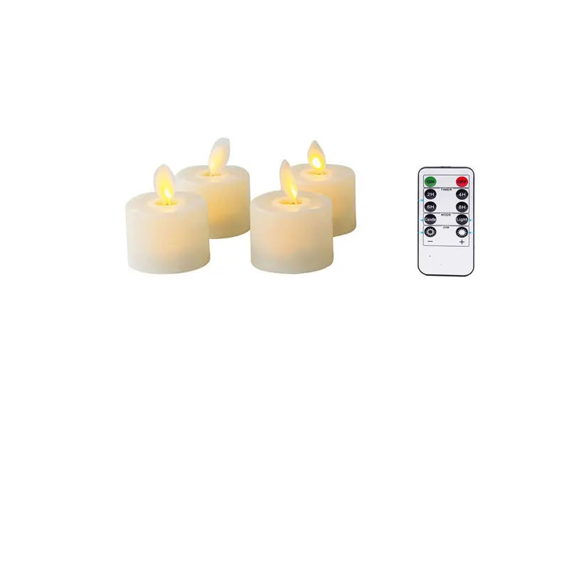 LED Kerzen Set mit Fernbedienung und Timer – flammenlos