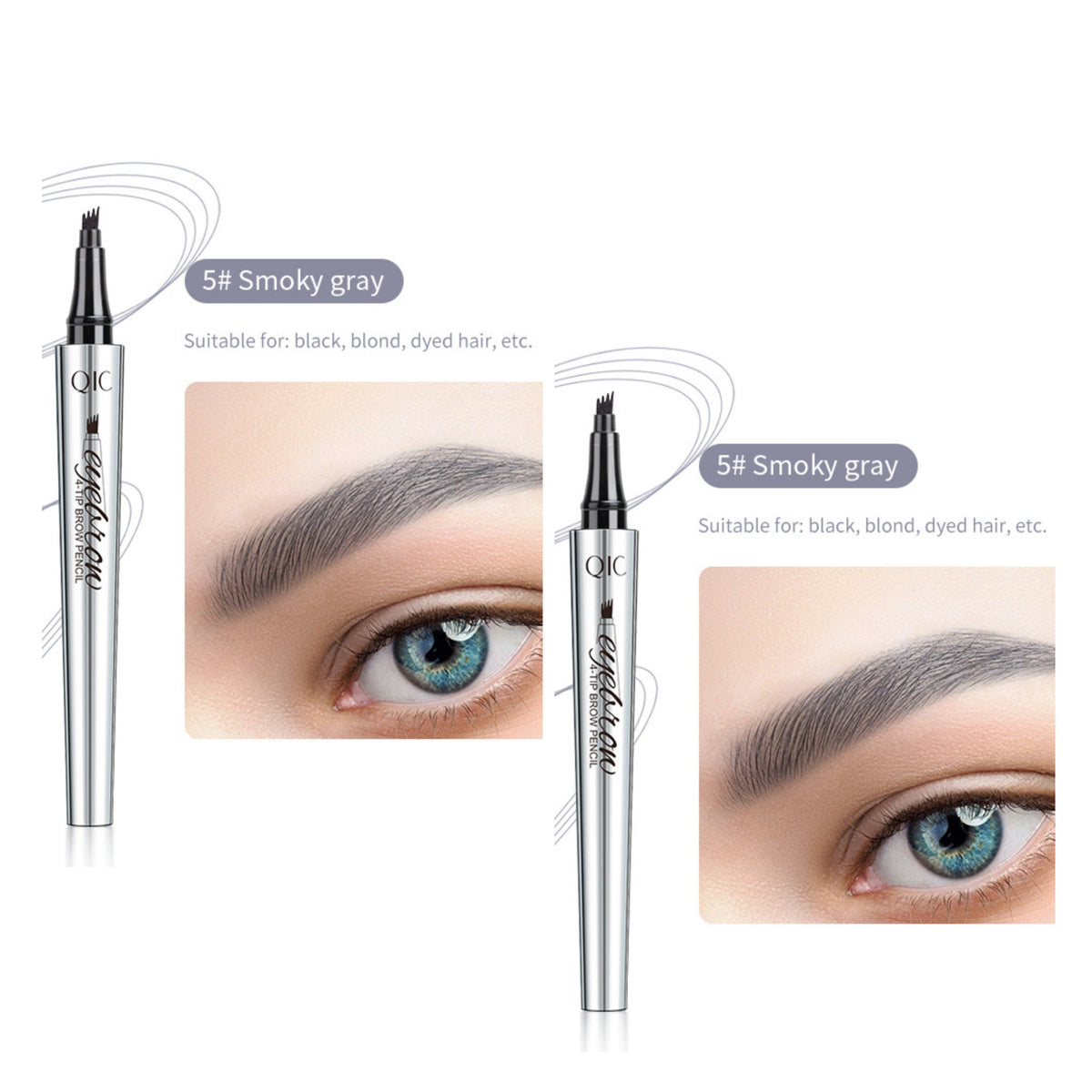 Wasserdichter Augenbrauenstift - Natürliche Augenbrauen Makeup