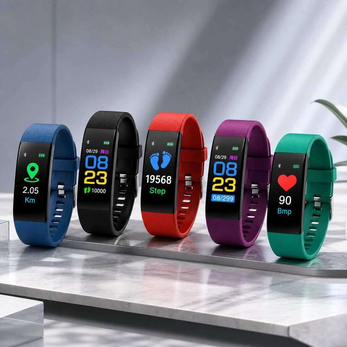 Smartwatch mit großem Display – einfach ablesbar für Senioren
