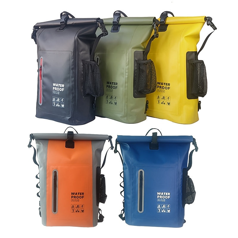 Wasserdichter Rucksack 25L – Drybag mit Rolltop für Outdoor
