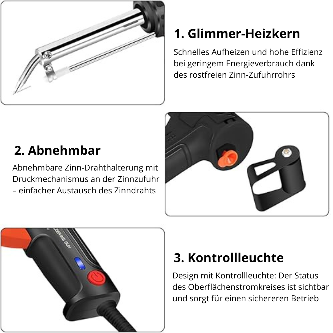 Schweißgerät mit Schneidefunktion - 2-in-1 Präzisionswerkzeug 20s