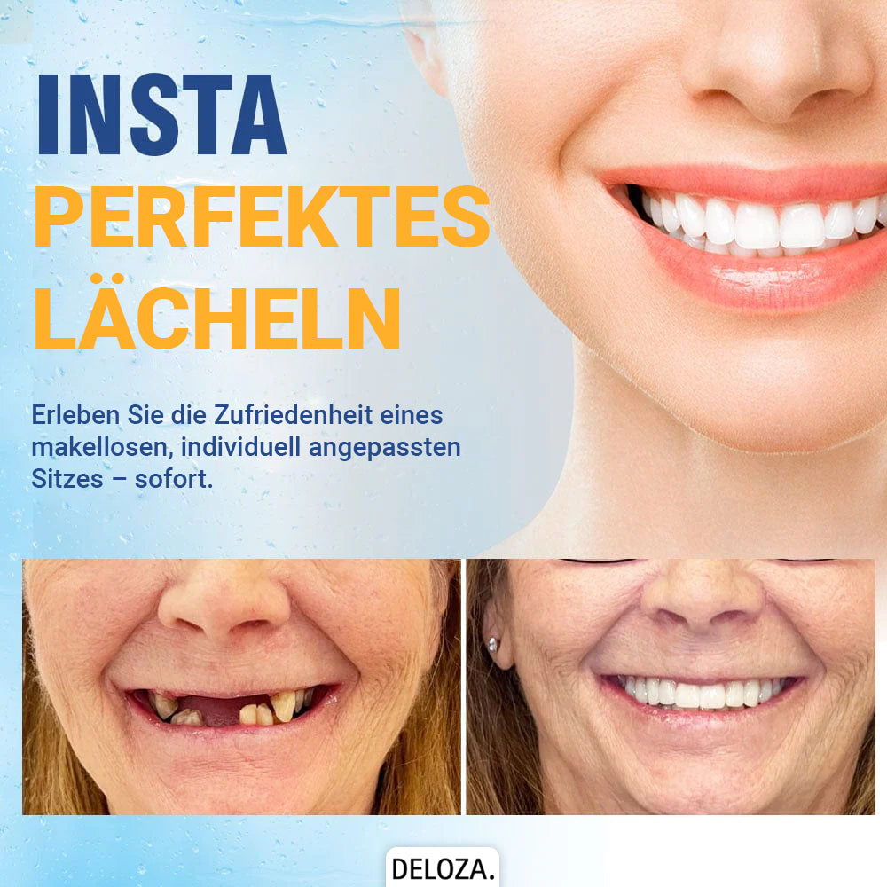 Flexibler Zahnersatz aus Silikon für natürliches Lächeln