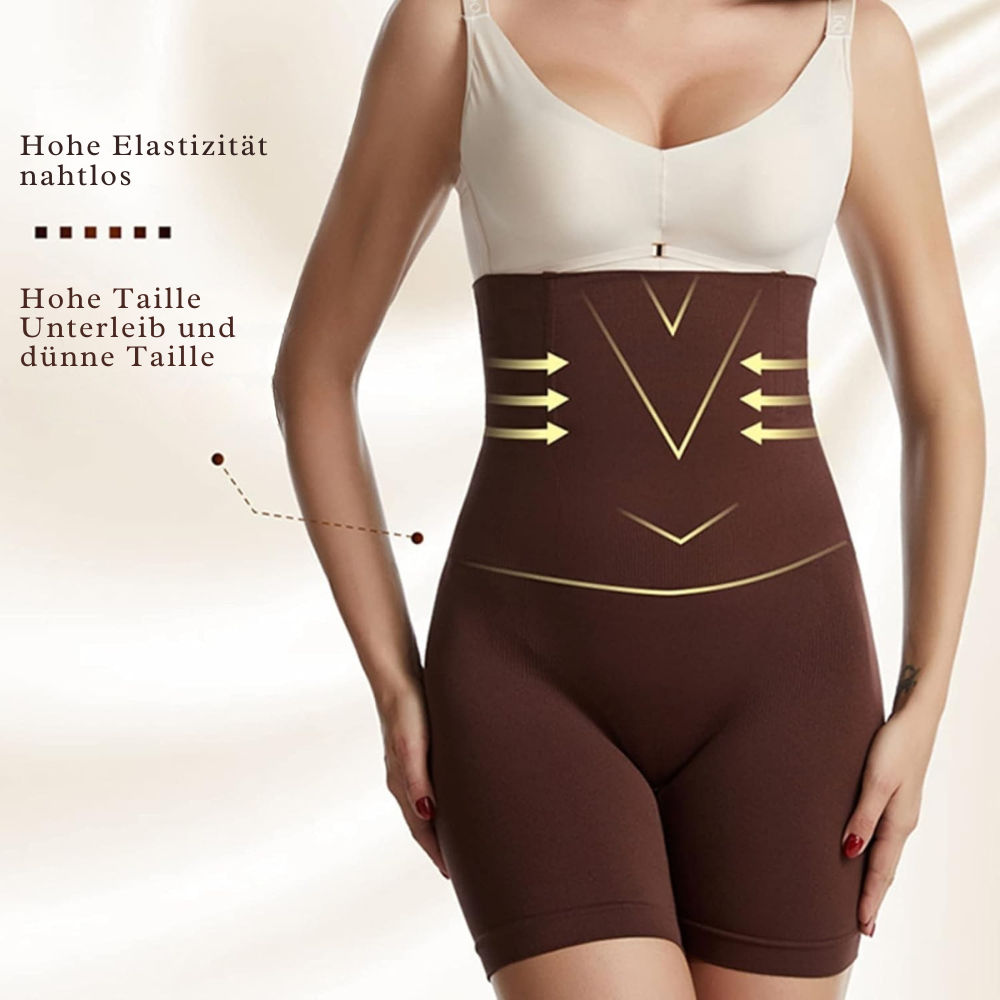 Nahtlose Shapewear Damen - Hohe Taille Formwäsche Komfort