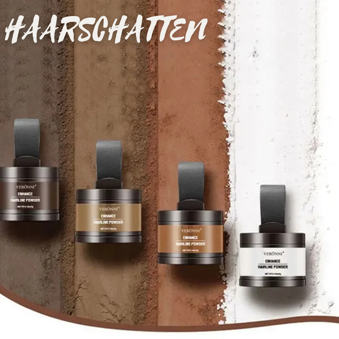 Haarpuder Augenbrauenpuder - Wasserfest für dichtere Haare Brauen