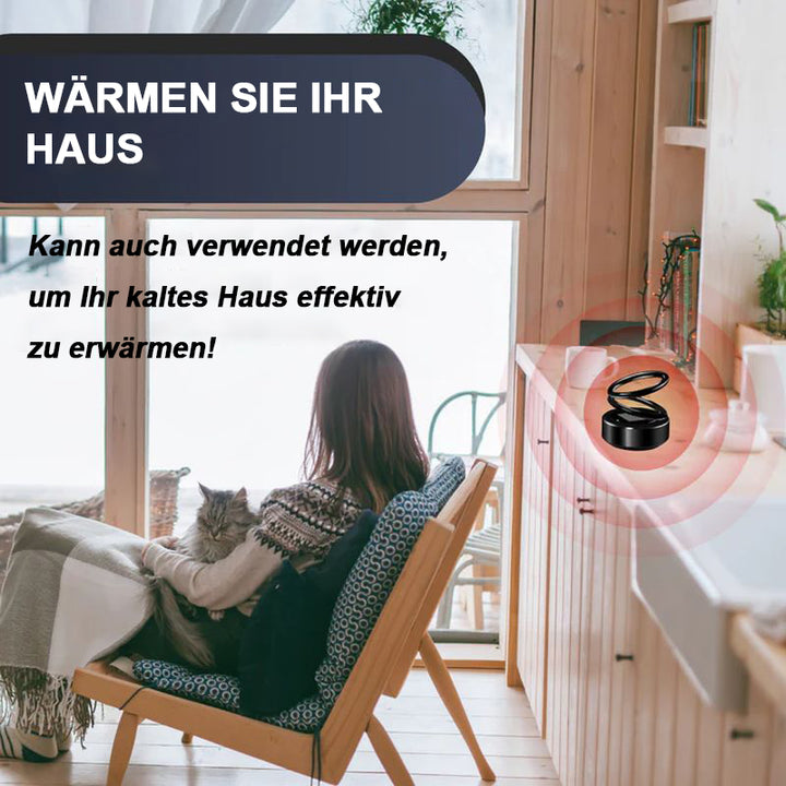Tragbare Mini Heizung Kinetisch - Kompakte Wärmequelle für Auto & Zuhause