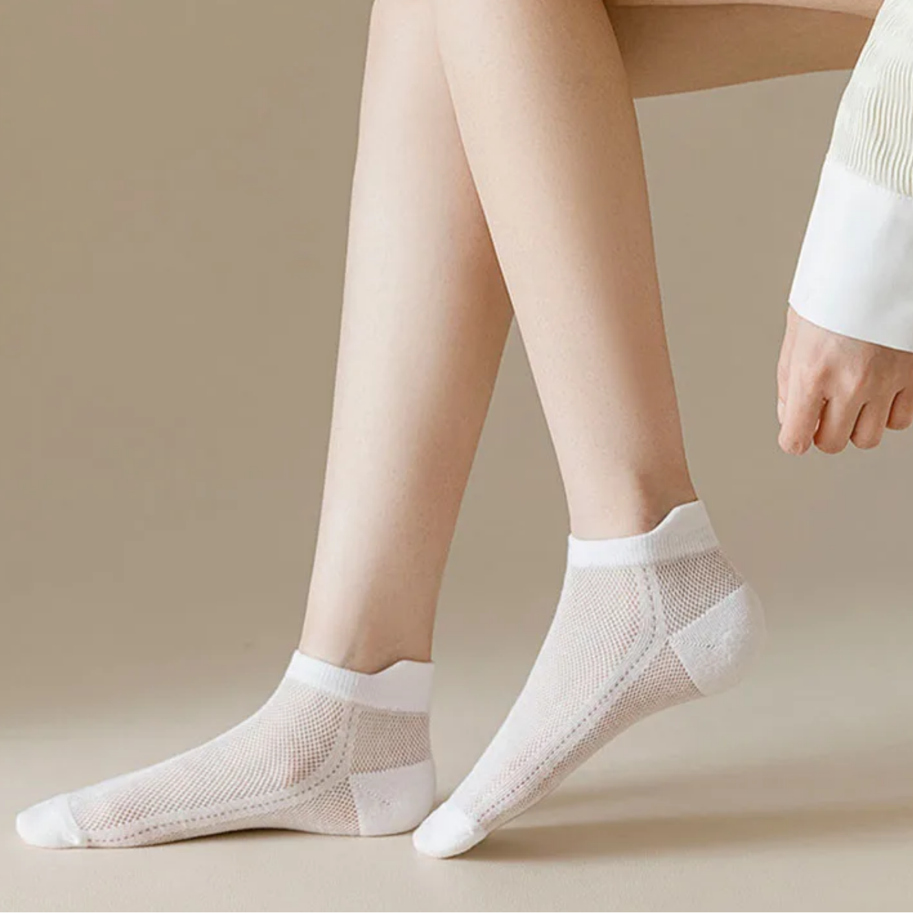 Unsichtbare Socken atmungsaktiv rutschfest für Sneaker Ballerinas