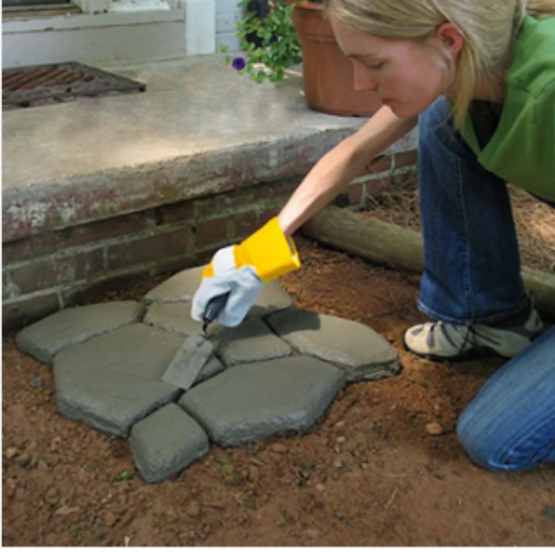 Betonweg Schalungsform – Gartenwege selbst verlegen leicht gemacht