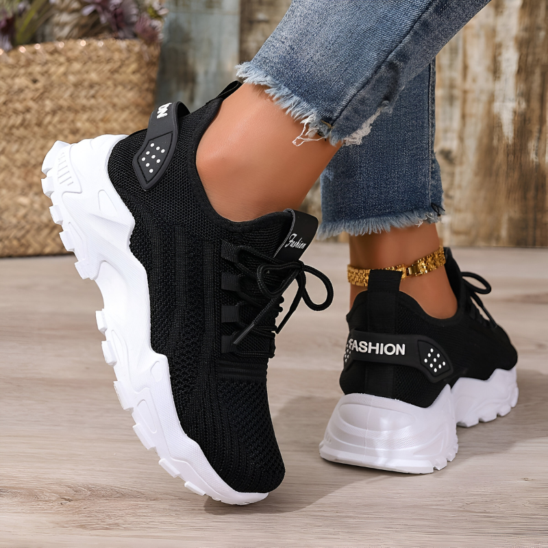 Komfortable Sneaker mit stützendem Fußbett für ganztägiges Wohlbefinden