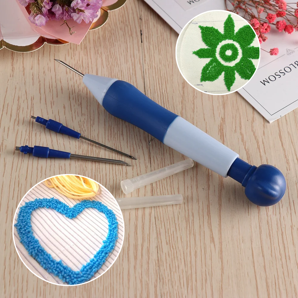 Punch Needle Set für Anfänger - Einfaches Sticken ohne Vorkenntnisse