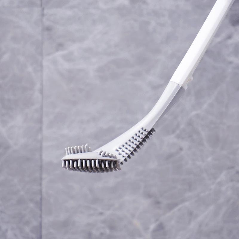 WC-Bürste dreieckig mit Wandhalterung ohne Bohren
