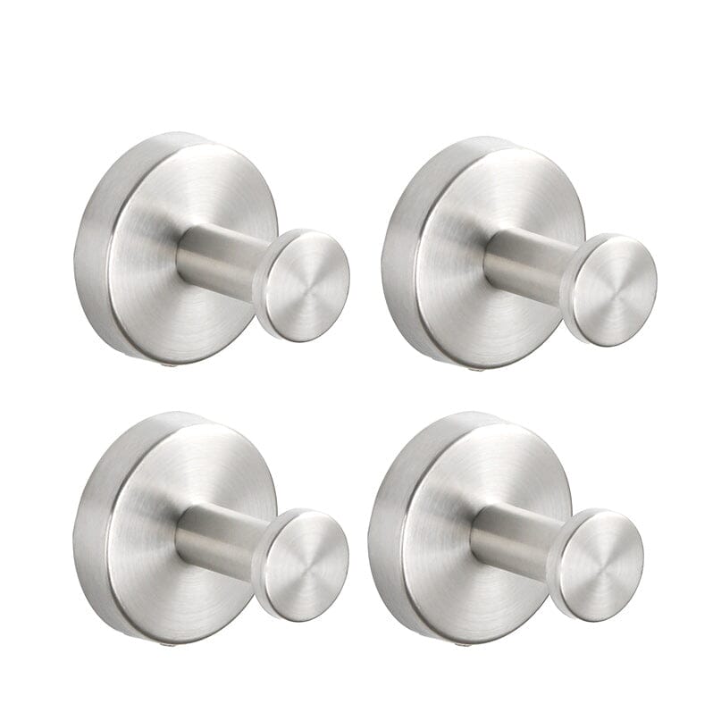 Edelstahl Wandhaken Modern – Selbstklebend für Bad, Küche & Flur