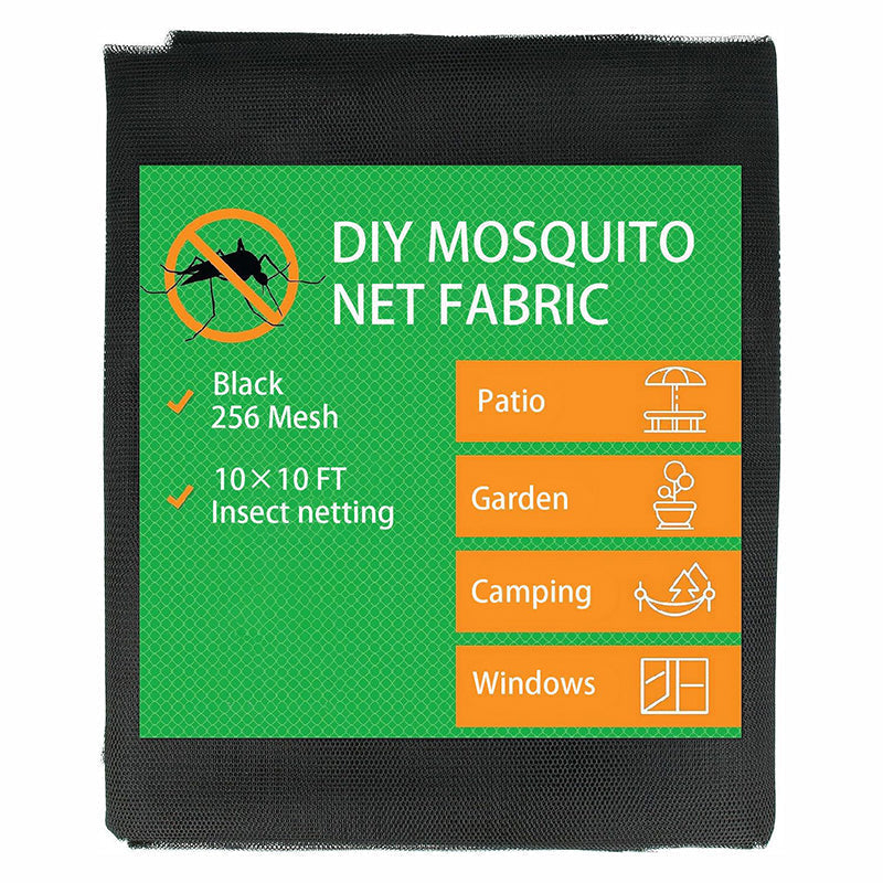 Insektenschutznetz für Terrasse, Garten & Gewächshaus – 2,4 x 4 m