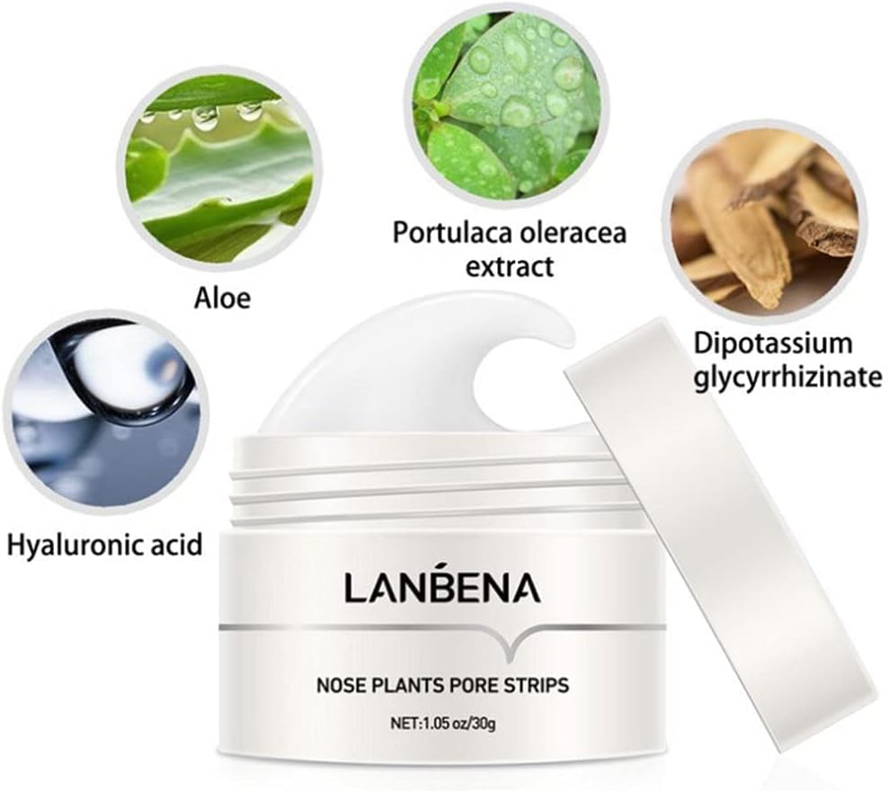 Tiefenreinigende Nasenmaske gegen Mitesser mit Aloe Vera & Hyaluronsäure