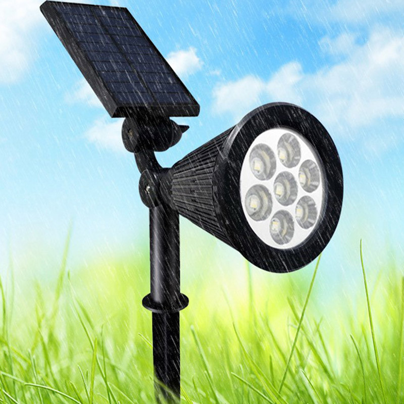 Solar LED Gartenstrahler - Wetterfeste Außenbeleuchtung ohne Stromkosten