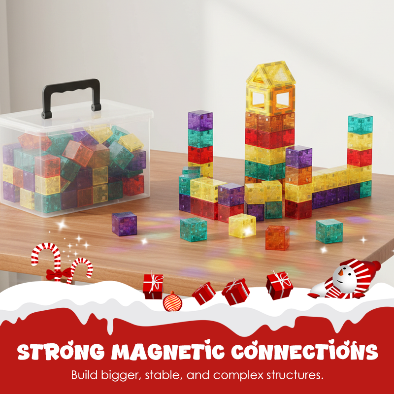 Magnetische Bausteine für Kinder – Konstruktionsspielzeug ab 7 Jahren