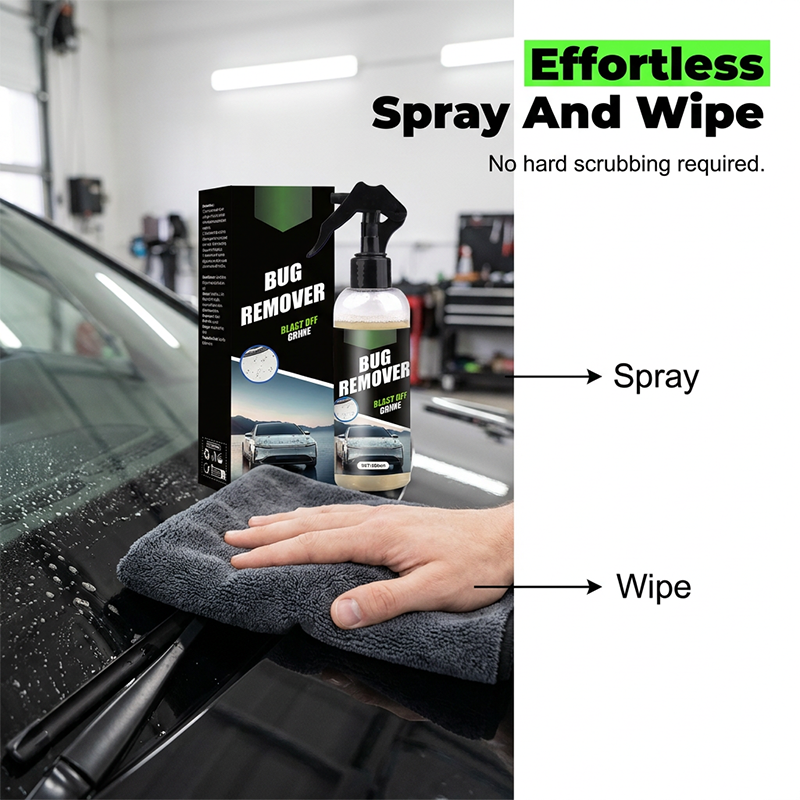 Insekten- & Schmutzentferner Spray – pH-neutral für Auto Lack & Glas