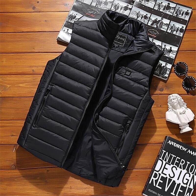 Beheizbare Weste mit Akku - Beheizte Outdoor Jacke wasserdicht