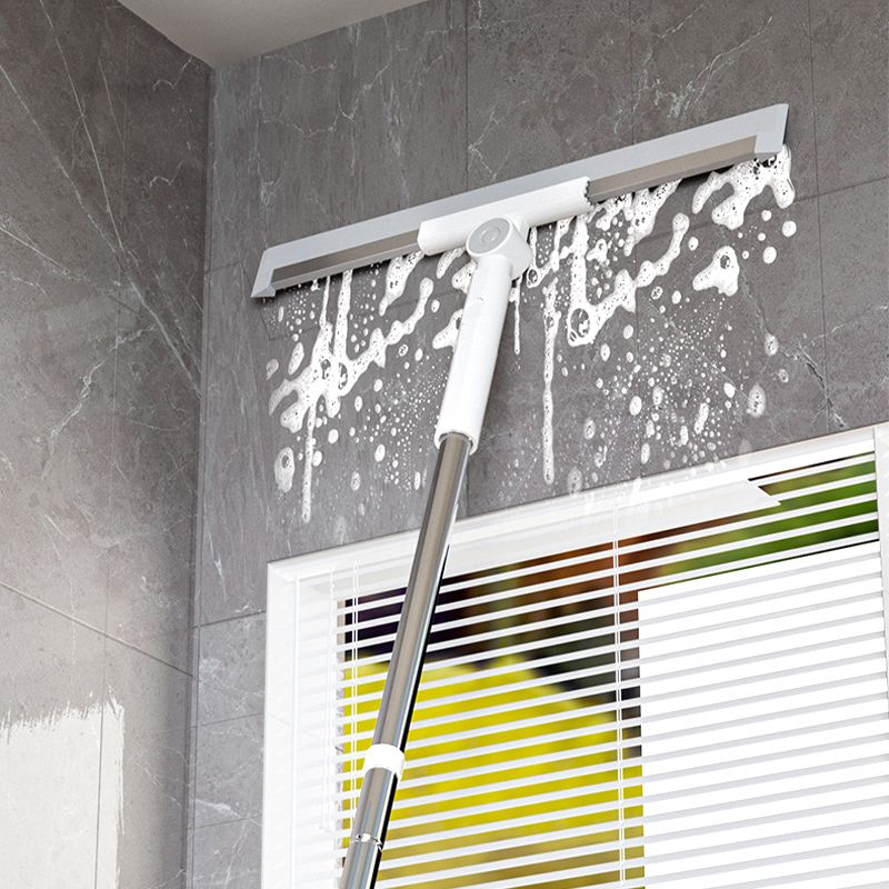 Teleskop Silikonwischer mit Drehkopf für Bad Küche Fenster