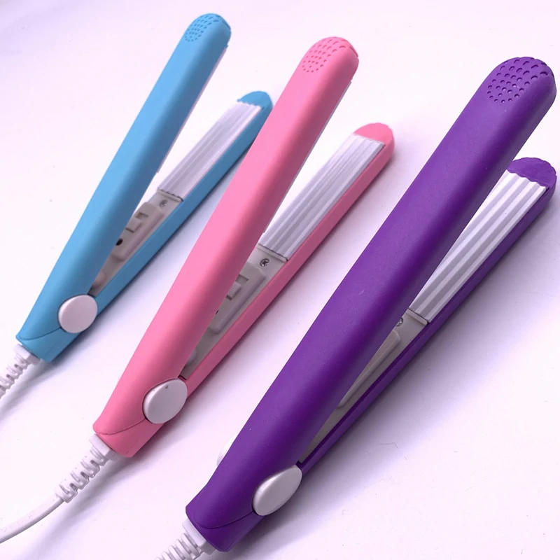 Mini Haarstyler 2in1 Glätteisen Lockenstab Keramik Reise Haarglätter