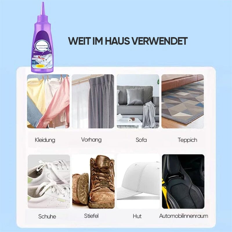 Textil-Fleckenentferner für schonende Reinigung aller Gewebearten