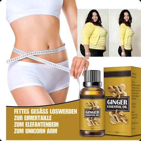 Natürliche Detox Nahrungsergänzung mit Ingwer & Grüntee für Wohlbefinden