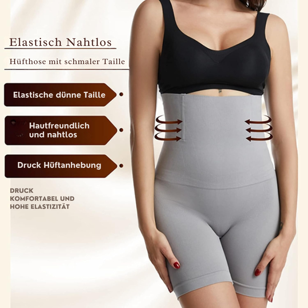 Nahtlose Shapewear Damen - Hohe Taille Formwäsche Komfort