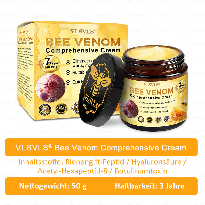 Anti-Aging Creme mit Bienengift Peptiden und Hyaluronsäure