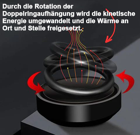 Tragbare Mini Heizung Kinetisch - Kompakte Wärmequelle für Auto & Zuhause