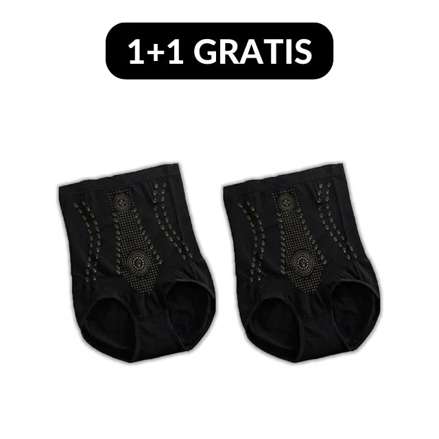 Funktions-Shorts Damen - Formgebende Kompressions-Unterwäsche Schwarz