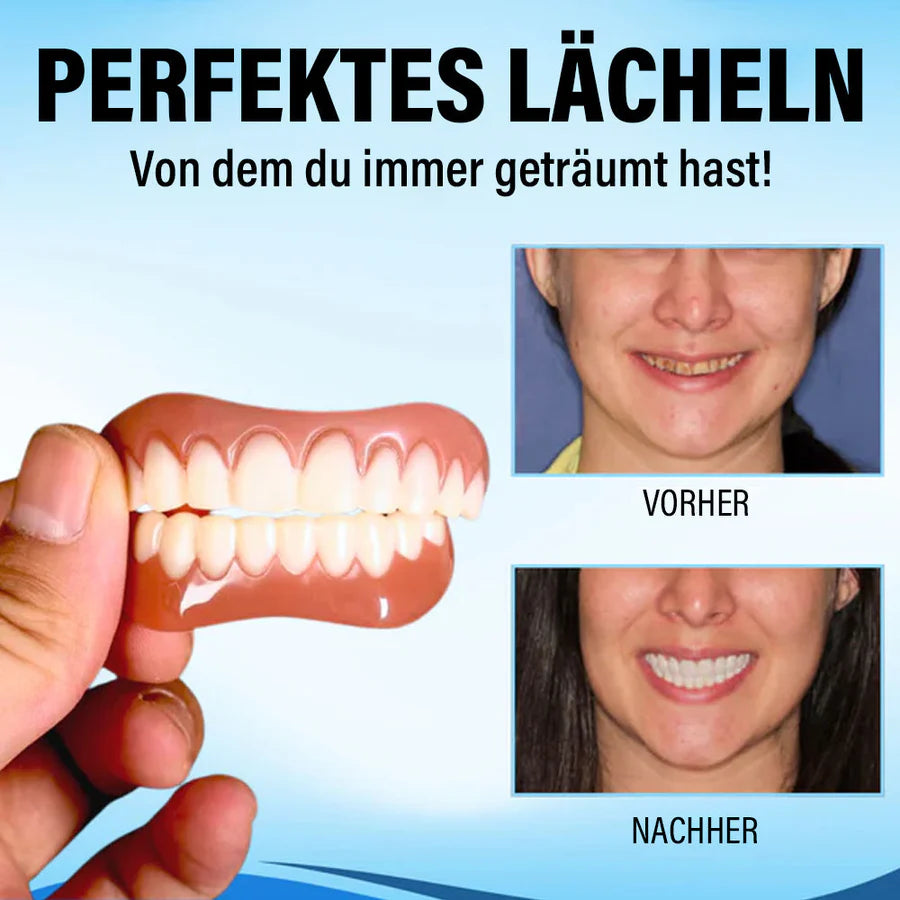 Silikon Zahnprothesen Reline Set - Universelle Prothesen Anpassung