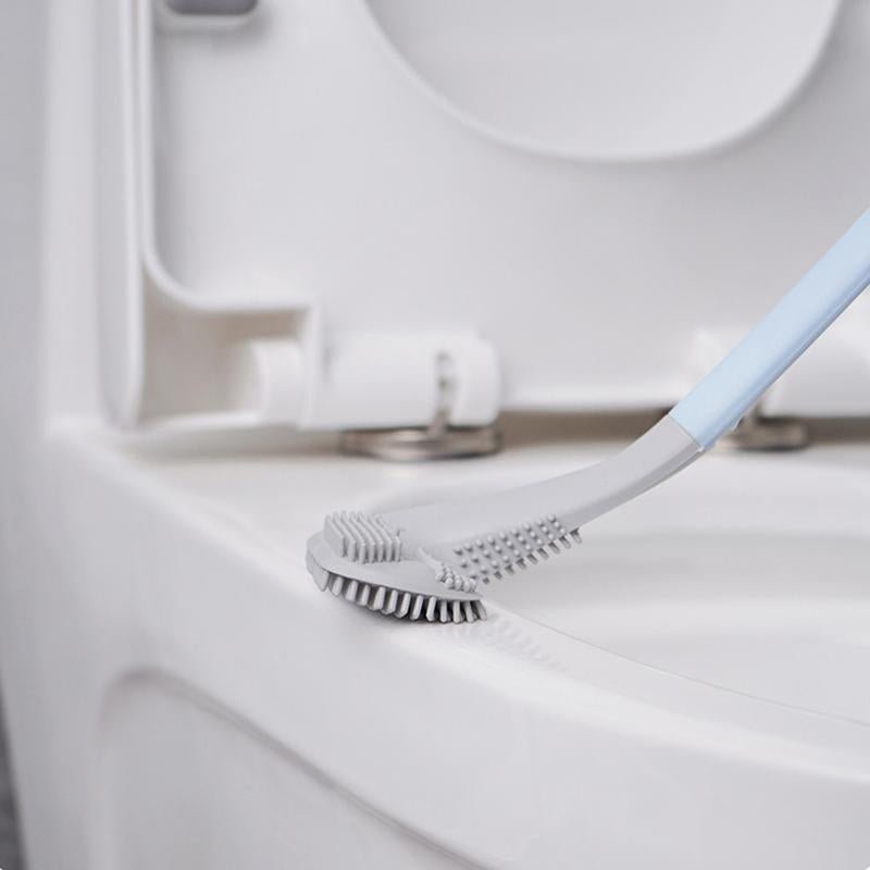 WC-Bürste dreieckig mit Wandhalterung ohne Bohren