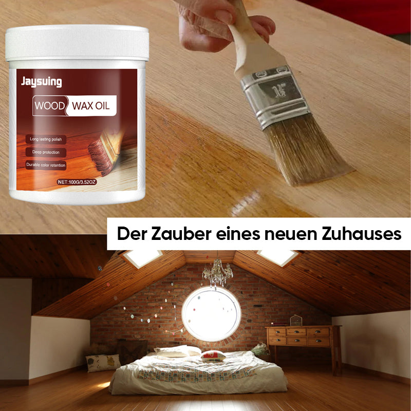 Holzschutz Wachsöl Versiegelung für Terrasse, Zaun & Dielen – Natürlich &