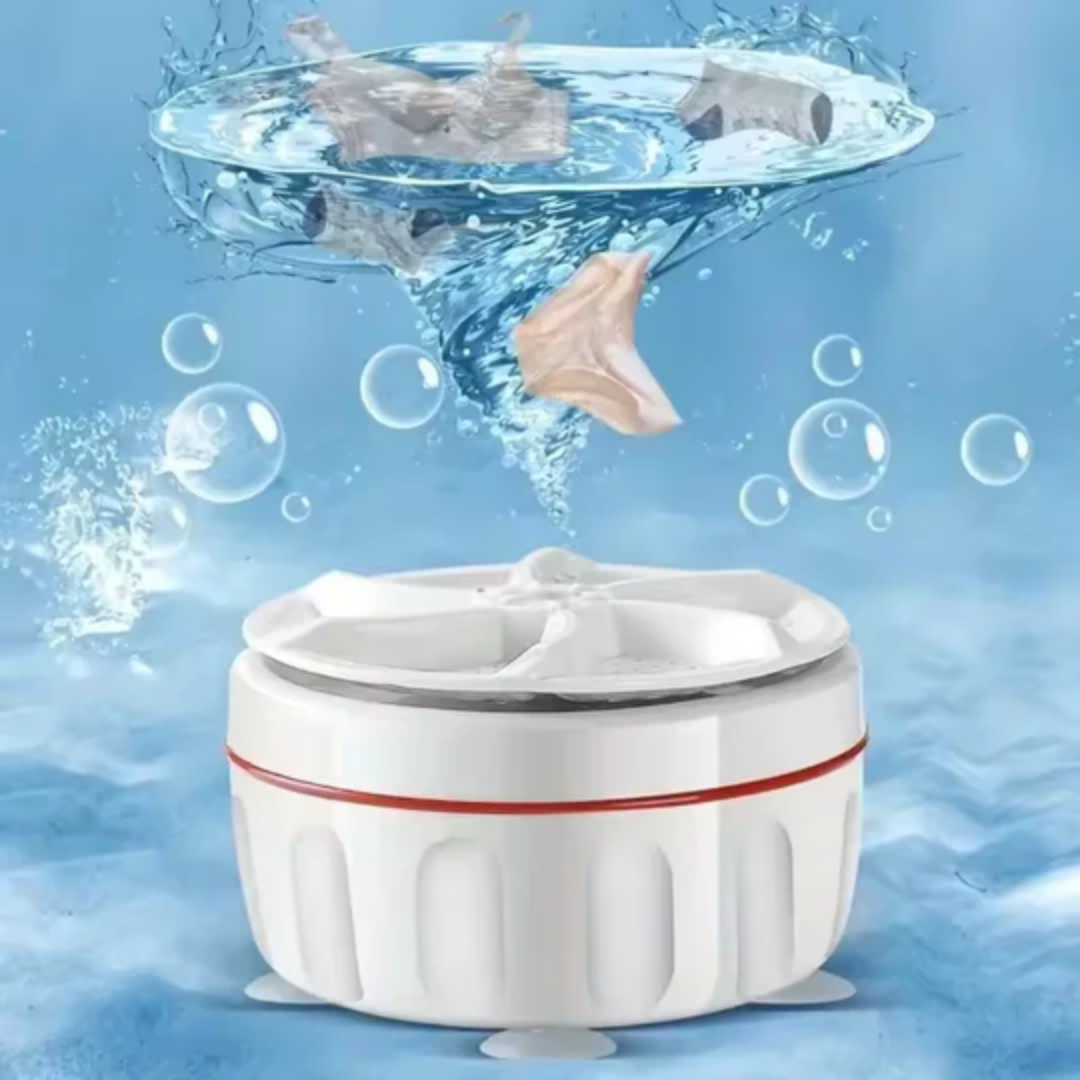 Mini Waschmaschine USB Ultraschall - Tragbar Reise Waschgerät
