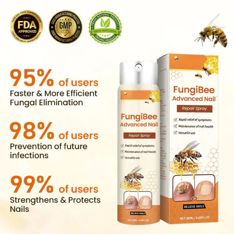 Nagelpflege Spray mit Bienengift - Stärkung für brüchige Nägel