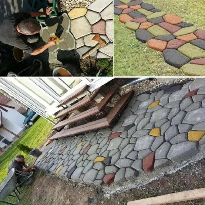 Betonweg Schalungsform – Gartenwege selbst verlegen leicht gemacht