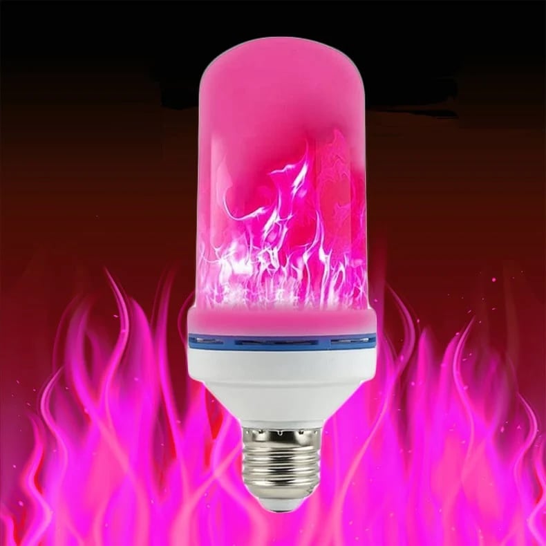 LED Flammen Glühbirne E26 - Flammeneffekt Leuchtmittel für Atmosphäre