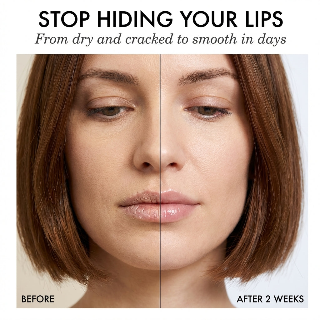 Kühlende Lippenmaske mit Menthol für intensive Feuchtigkeitspflege