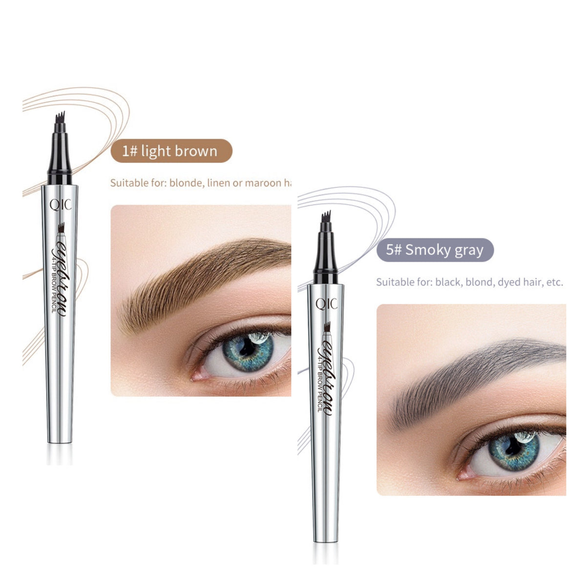 Wasserdichter Augenbrauenstift - Natürliche Augenbrauen Makeup
